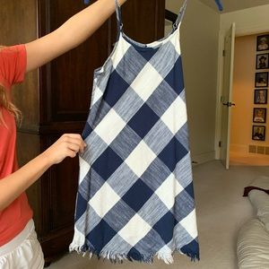 Big Gingham Check Dress